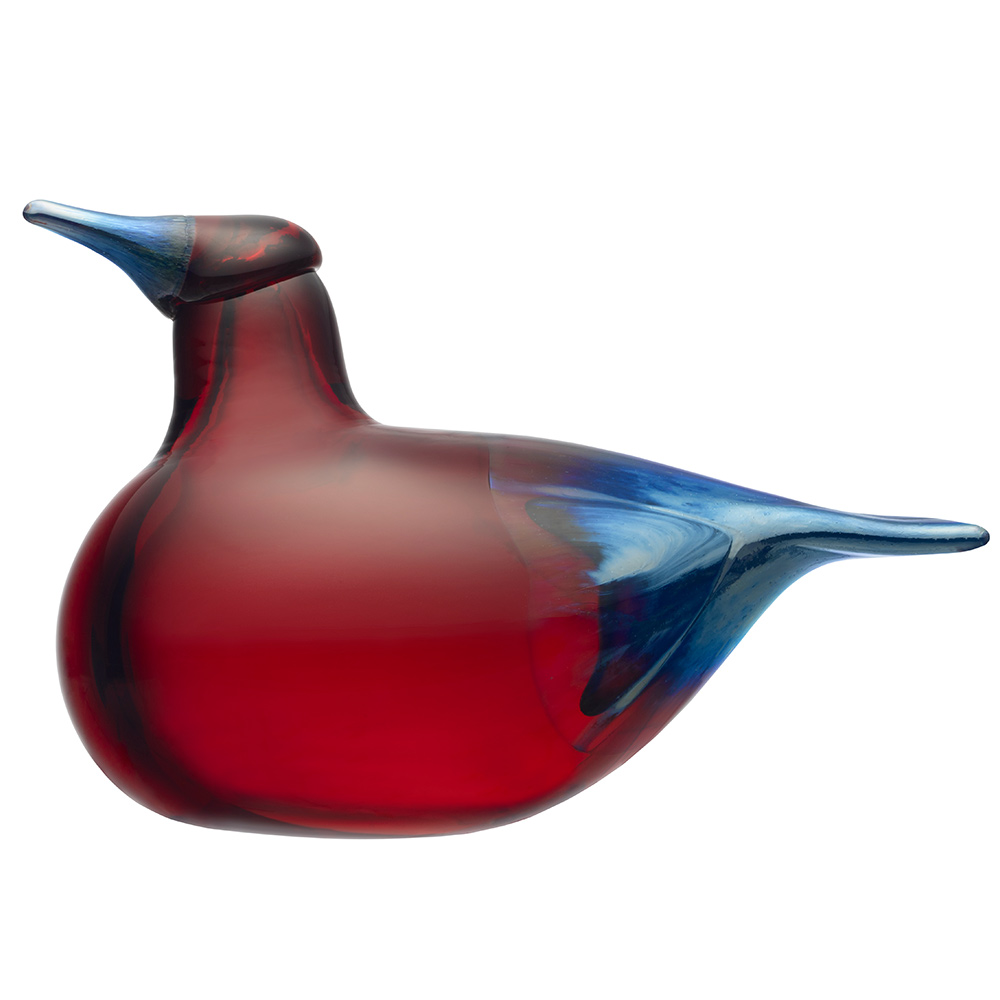Oiva Toikka: Scarlet Tanager | Shops at the Corning Museum