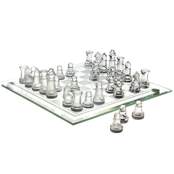 Studio Silversmiths Fine Glass Chess Set Shops at the Corning Museum of Glass